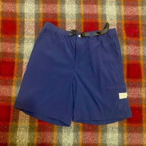 Navy blue Rhythm camp shorts